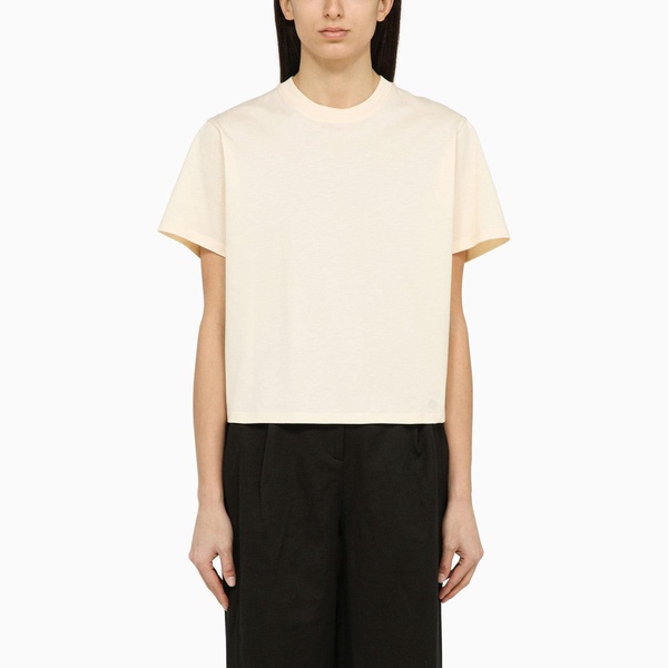 Loulou Studio Ivory Crewneck T Shirt