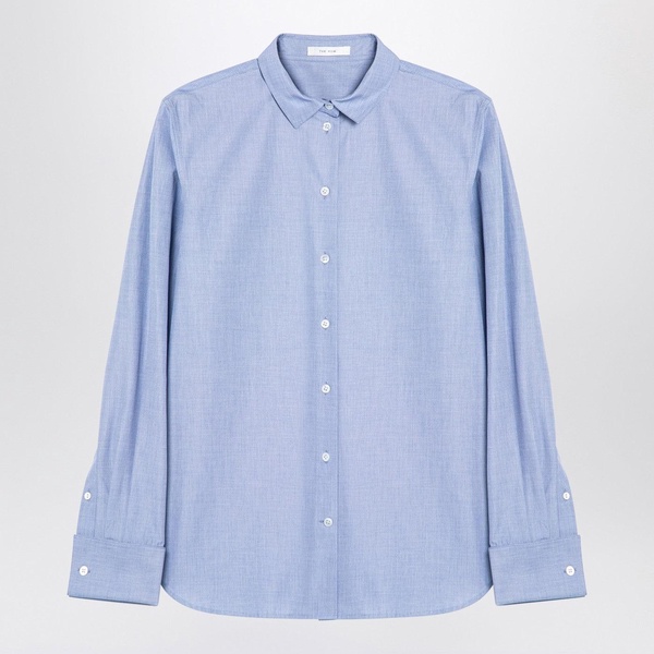 The Row Light Blue Cotton Shirt