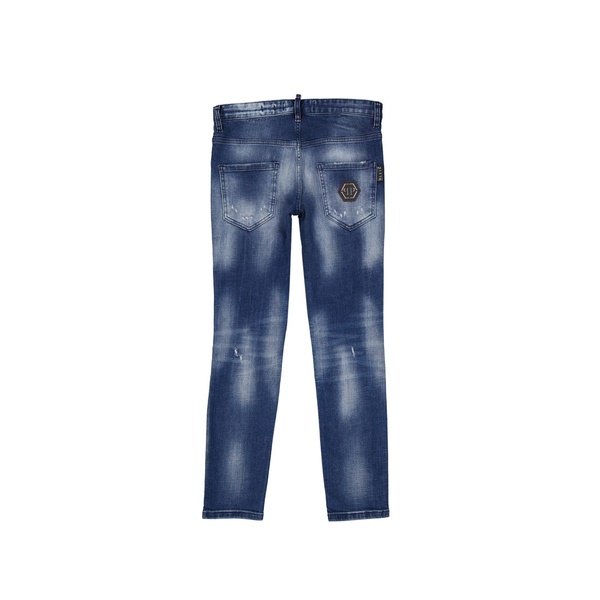 Philipp Plein Cotton Denim Jeans