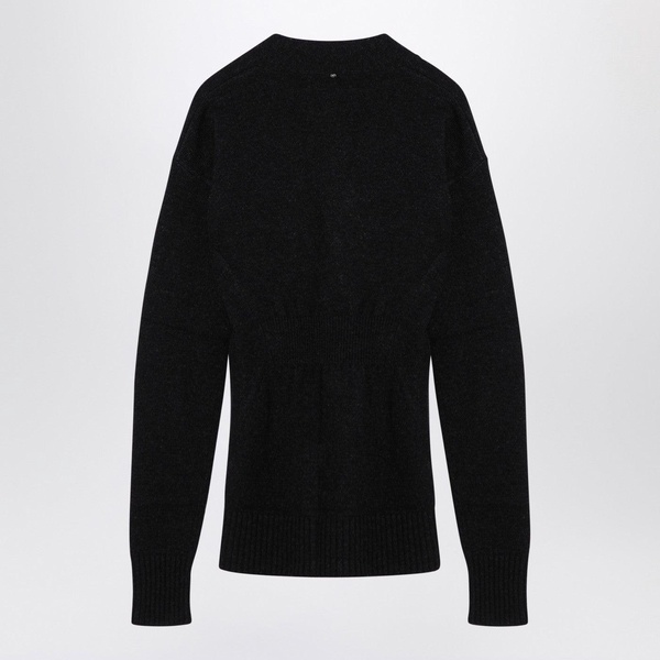 Sportmax Black Wool And Cashmere Cardigan