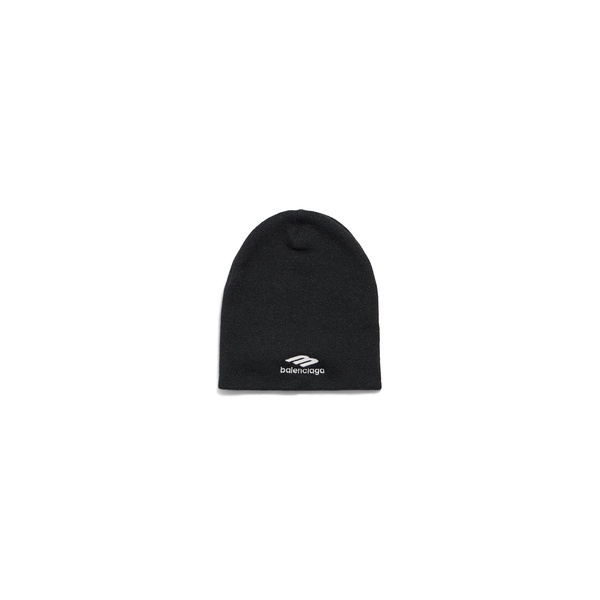 Men's 3b Sports Icon Ski Beanie in Black/white