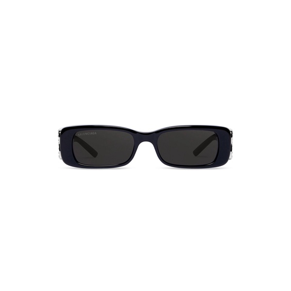 Women's Dynasty Rectangle Sunglasses in Black