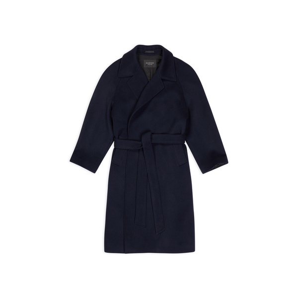 Men's Raglan Coat in Navy Blue