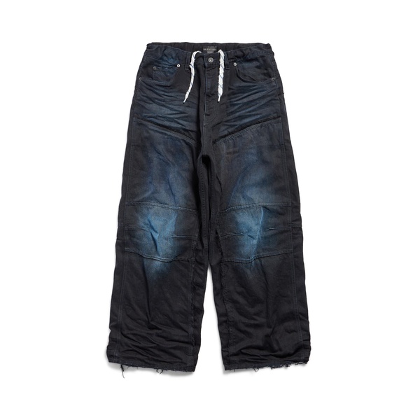 Men's Double Knee Pants  in Dark Blue