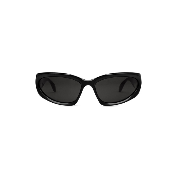 Swift Oval Sunglasses in Black