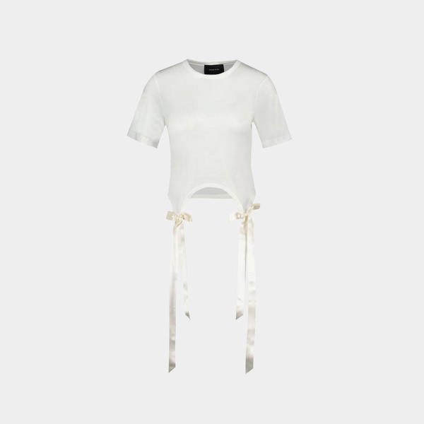 Simone Rocha Bow Tails Easy T-Shirt