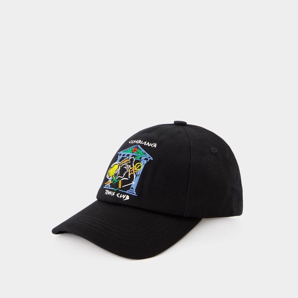 Casablanca Crayon Temple Tennis Club Cap