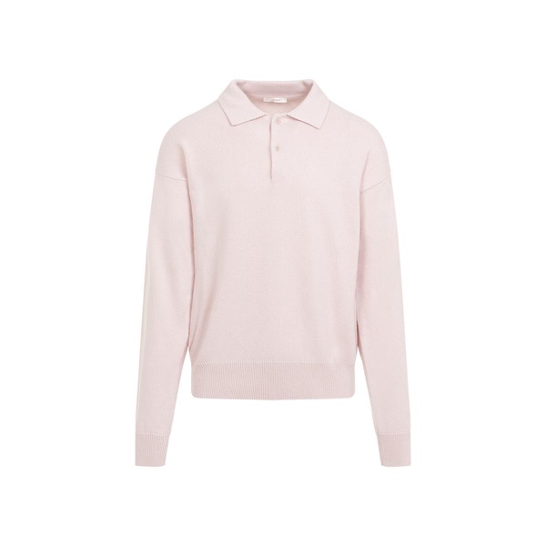 The Row Joyce Long-Sleeved Knitted Polo Jumper