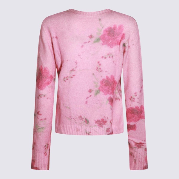 Blumarine Pink Wool Knitwear