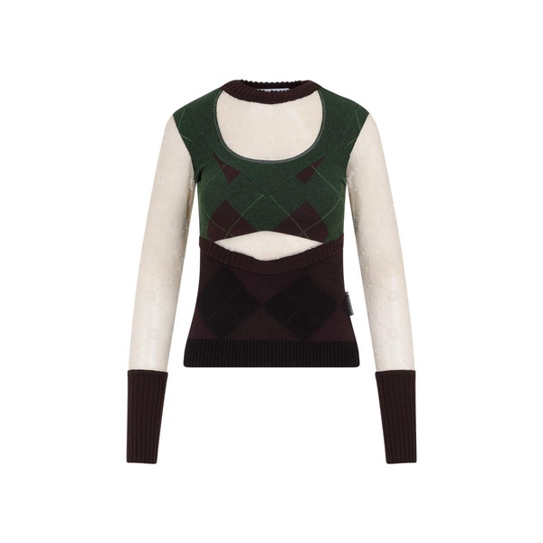 Marine Serre Sweater