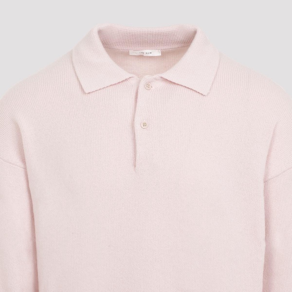 The Row Joyce Long-Sleeved Knitted Polo Jumper