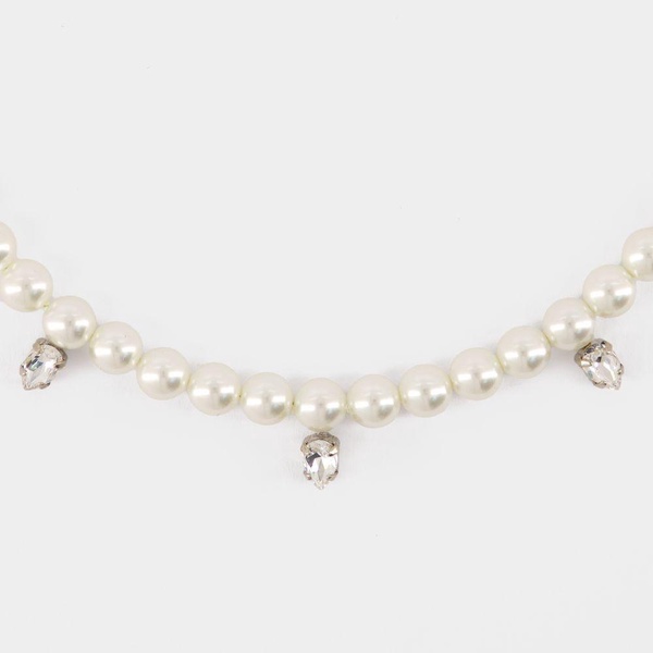 Simone Rocha Pearl & Crystal Dagger Necklace