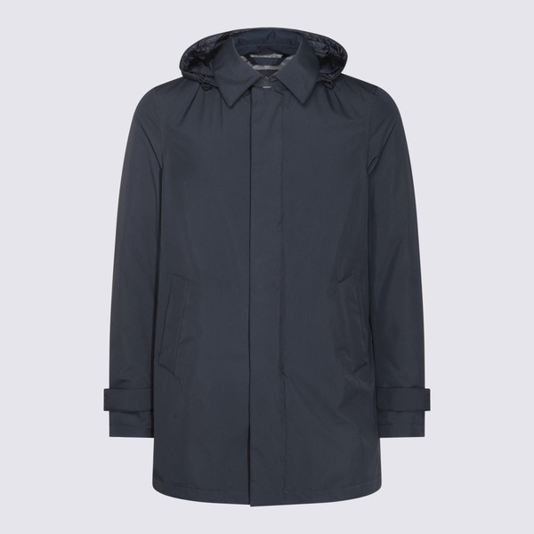 Herno Gortex Long-Sleeved Hooded Jacket