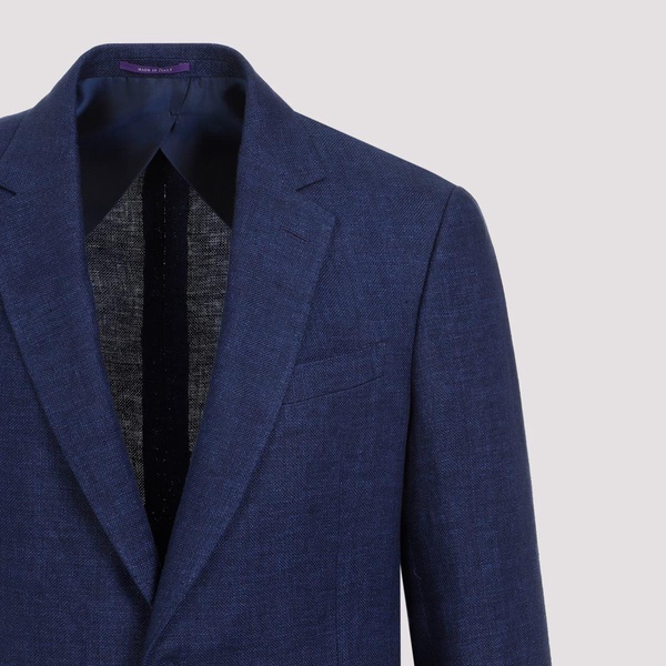 Ralph Lauren Purple Label Single-Breasted Straight Hem Blazer