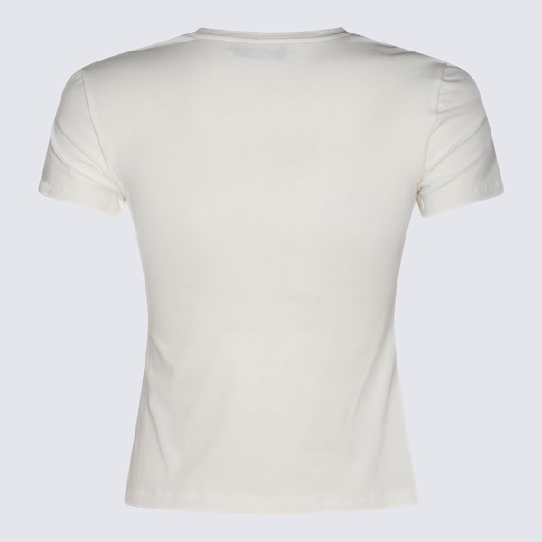 Blumarine White Cotton T-Shirt