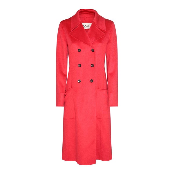 Watermelon Cashmere Long Coat