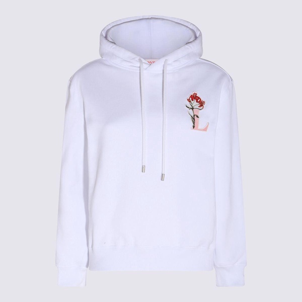 White Cotton Sweatshirt