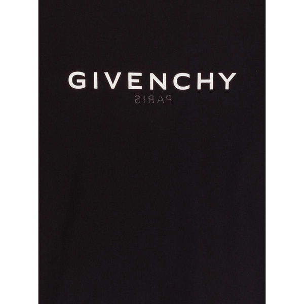 Givenchy Logo Printed Reverse Crewneck T-Shirt