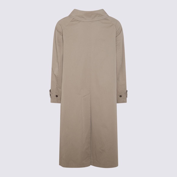 Balenciaga Beige Cotton Coat