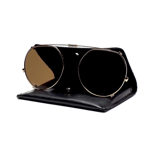 Ahlem  Place Dauphine Clip Champagne Sunglasses