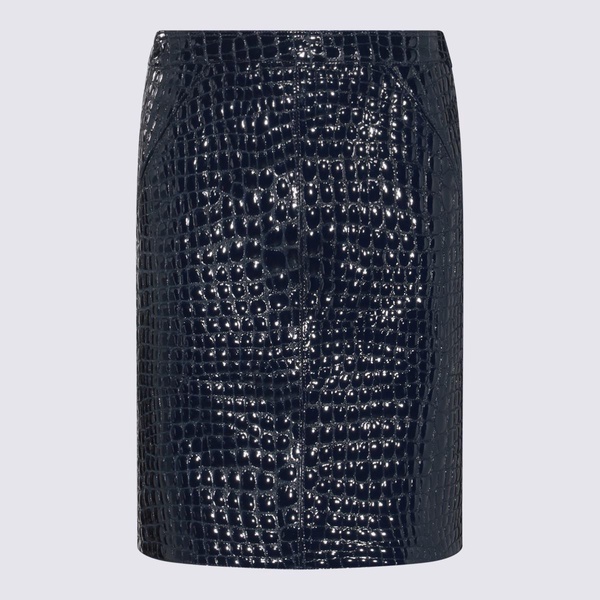 Tom Ford Black Leather Skirt