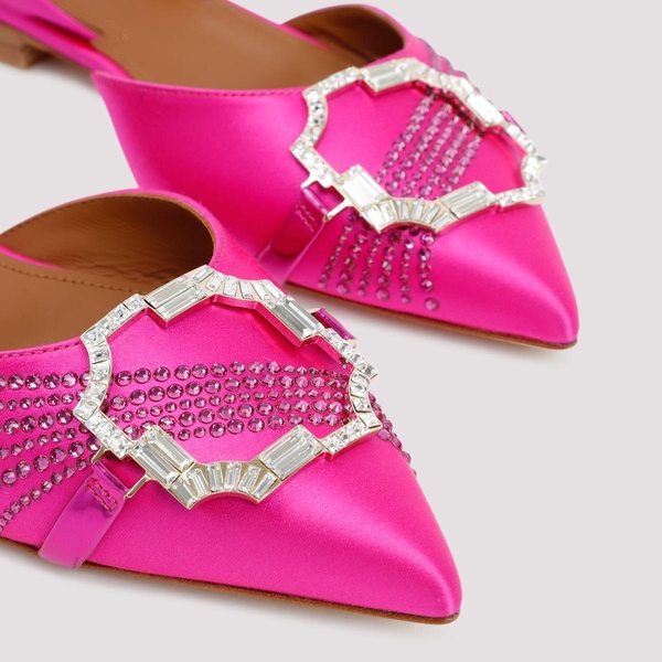 Fuchsia Strass Ballerina Flats