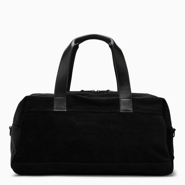 Saint Laurent Black Duffle Bag With Logo Men