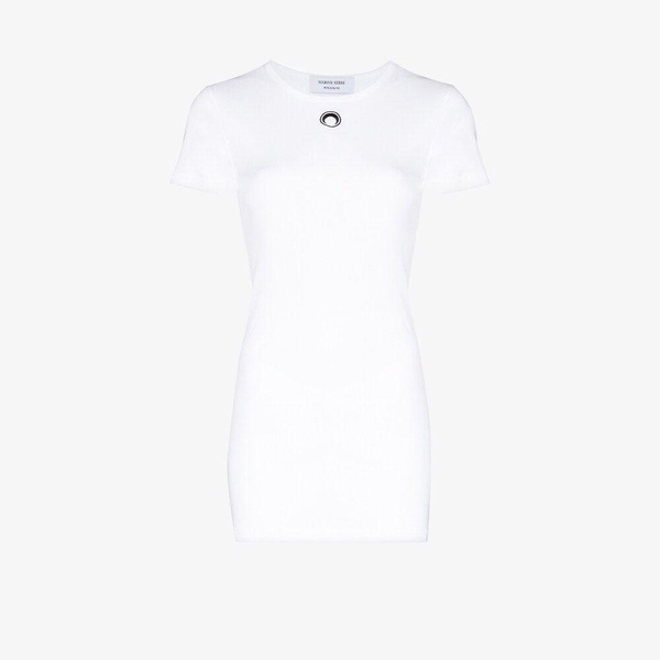 fine-ribbed organic cotton T-shirt dress