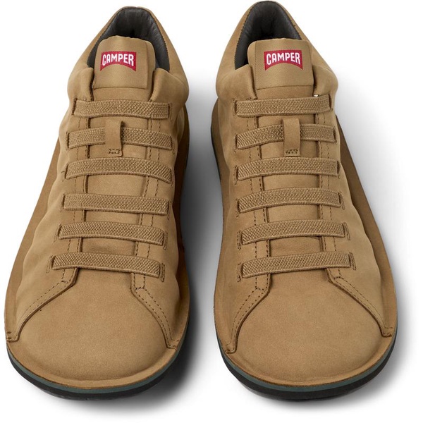 Brown nubuck sneakers