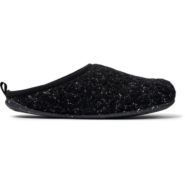 Black and white Slippers for Men