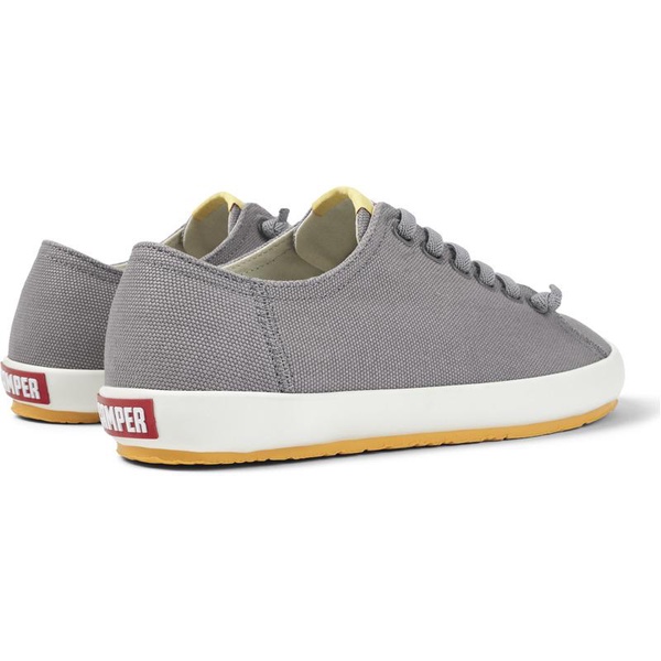 Gray Textile Sneaker for Men