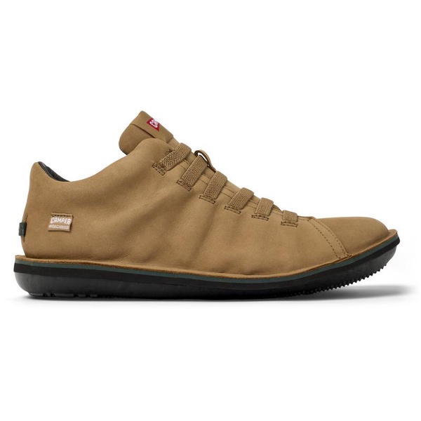 Brown nubuck sneakers