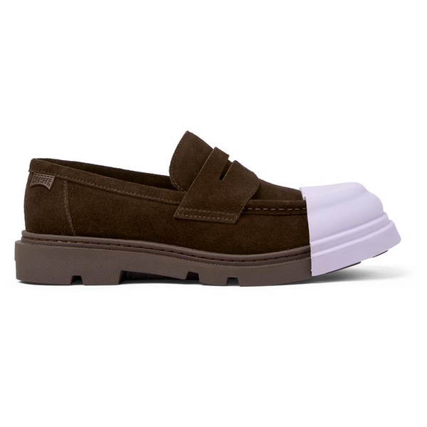 Brown Nubuck Moccasin for Men