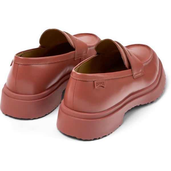 Red Leather Moccasin for Men