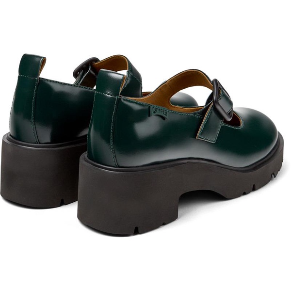 Green Leather Mary Jane for Women