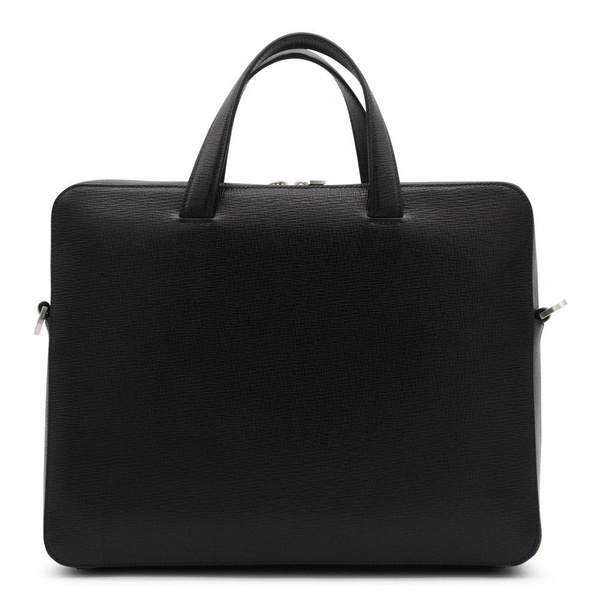 Ferragamo Logo Printed Business Briefcase