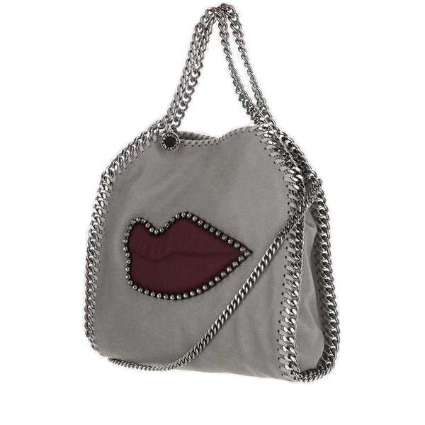 Stella McCartney Falabella Lips Embellished Mini Tote Bag