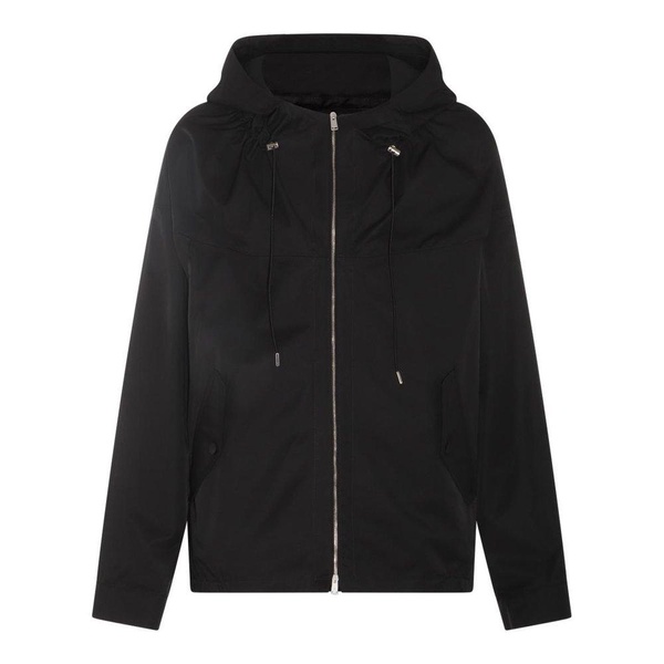 Lanvin Logo Patch Drawstring Windbreaker