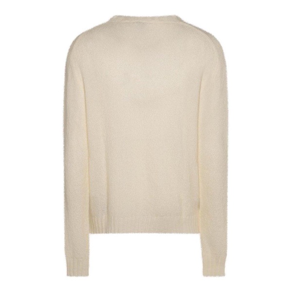 Jil Sander Brushed Round-Neck Knit Sweater