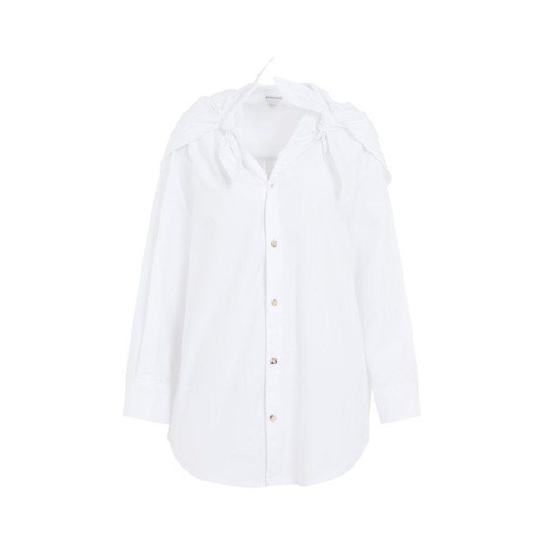 Bottega Veneta Knot Detailed Compact Shirt