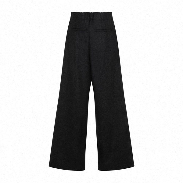 Dries Van Noten Pleat Detailed Wide Leg Trousers