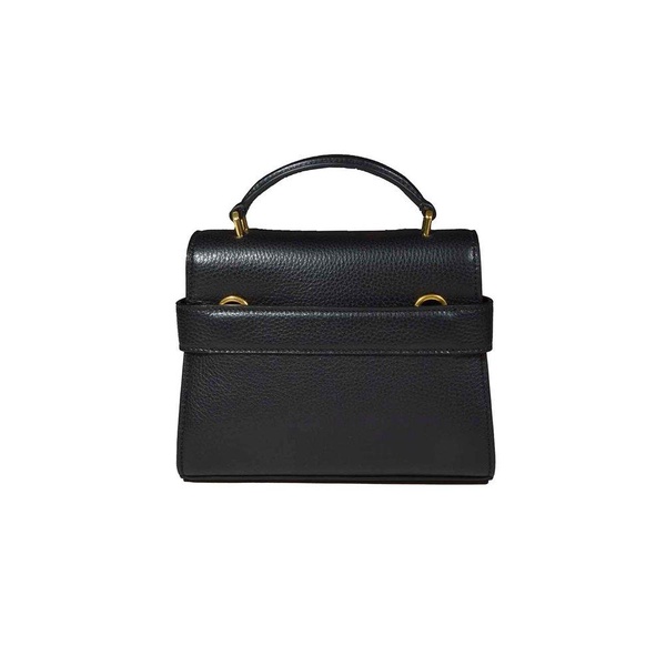 Bally Logo Engraved Foldover Top Tote Bag