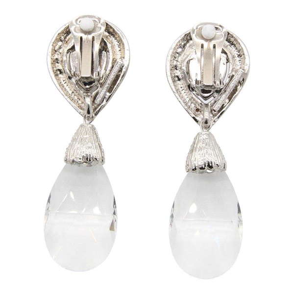 Alessandra Rich Embellished Teardrop Earrings