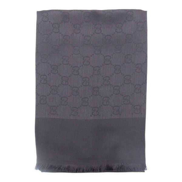 Gucci Logo Jacquard Square Scarf