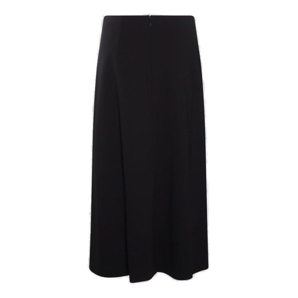 The Row Black Viscose Blend Lonk Skirt