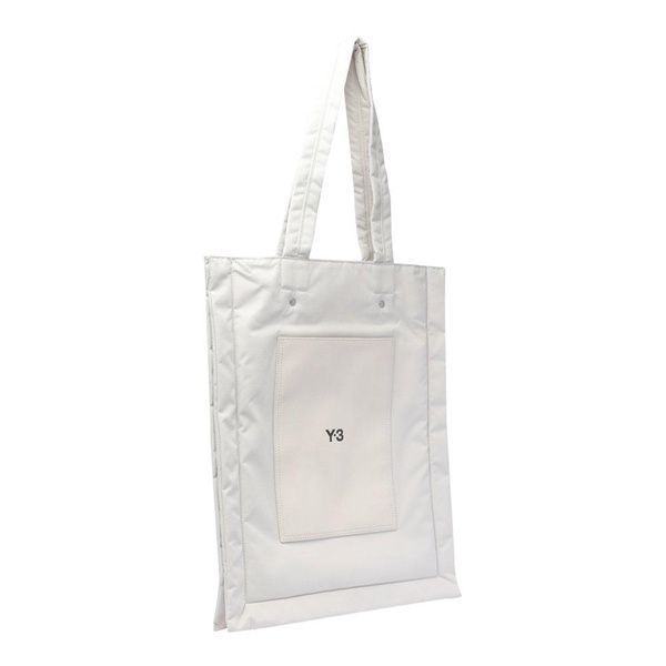 Y-3 Logo Printed Padded Tote Bag