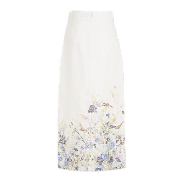 Zimmermann Harmony Pencil Midi Skirt