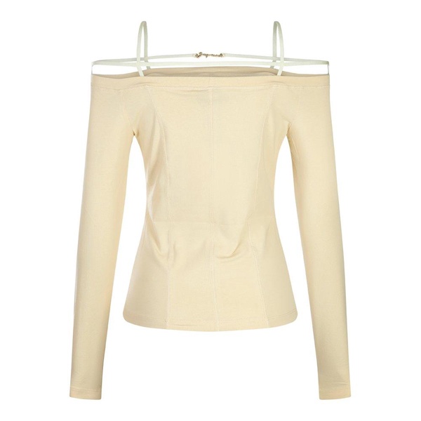 Jacquemus Sierra Long Sleeved Lingerie T-Shirt