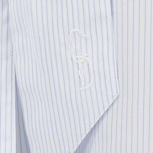 Dior Striped Collared Shirt