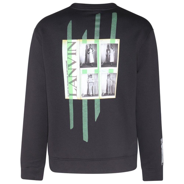 Lanvin Graphic Printed Crewneck Sweatshirt